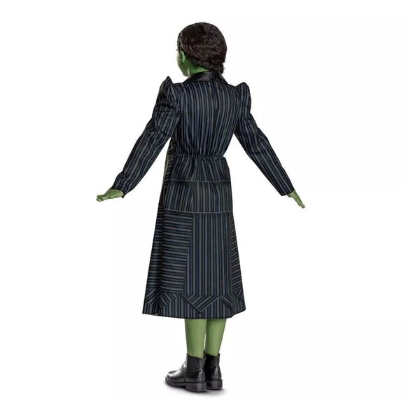 NBCUniversal Girls' Wicked the Musical Elphaba Shiz Classic Costume Dress - Picture 2 of 15